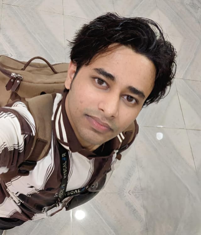 Sk Niyaz Noor, author of the novel Coffee?
